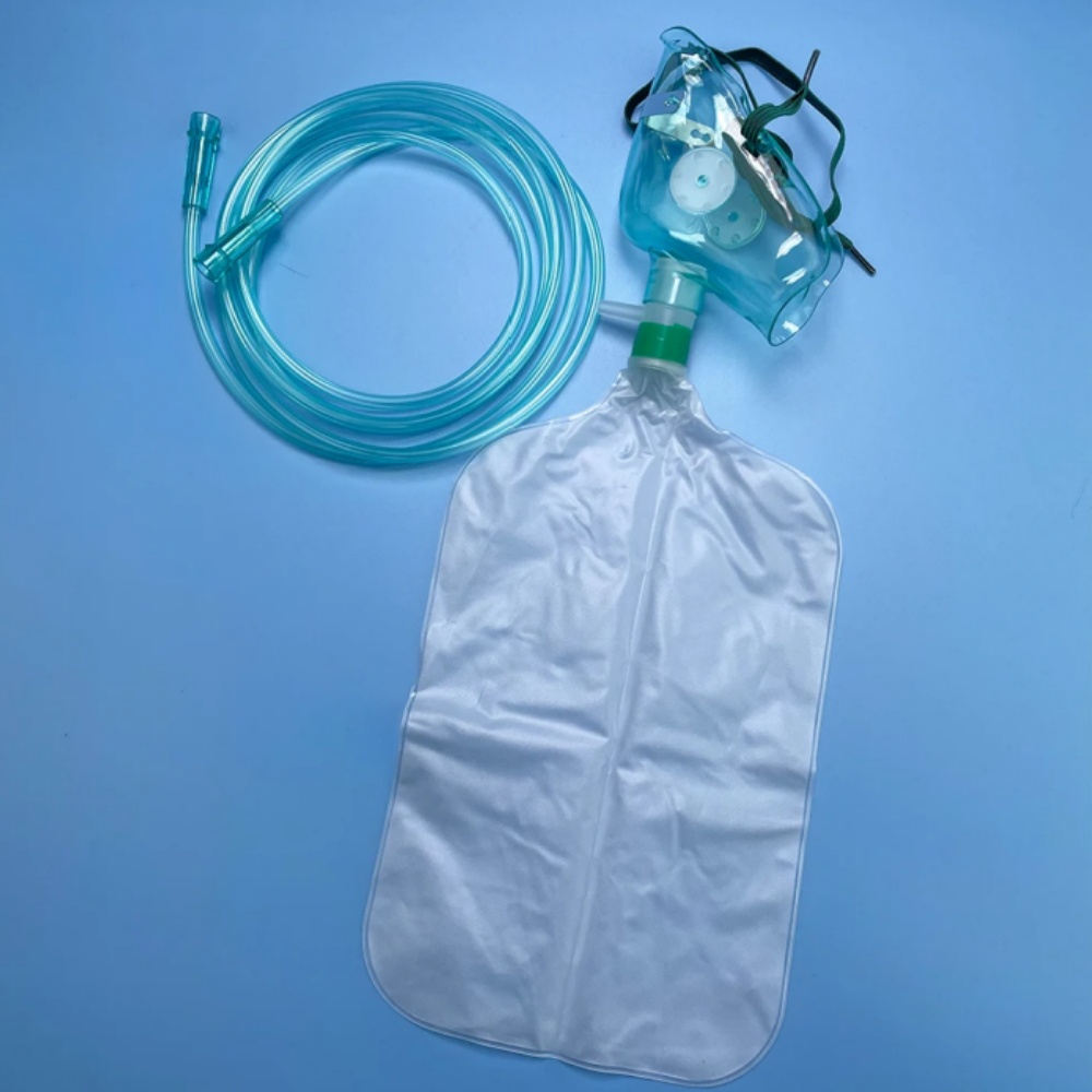 Oxygen Mask Non-Rebreather - 1Pc Volwassen Hoge Concentratie Zuurstof Gezichtsmasker