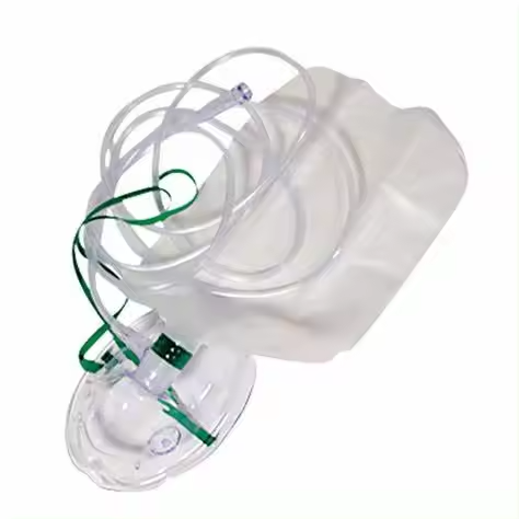 Oxygen Mask Non-Rebreather - Medisch kwaliteit PVC wegwerp niet-herbreather zuurstofmasker