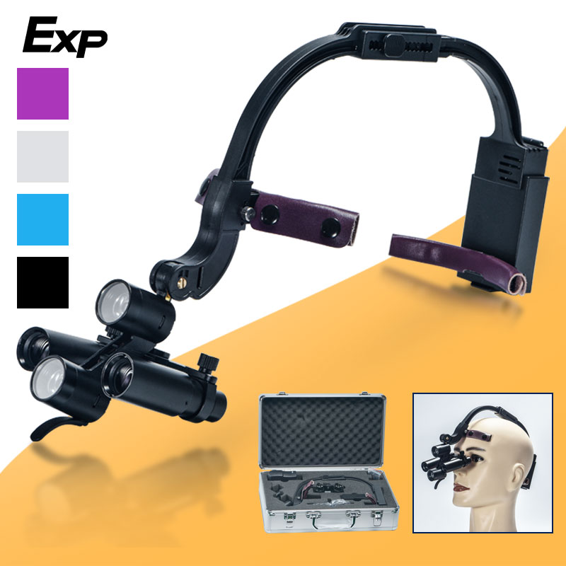 Led Medical Headlight - Tandheelkundige 2.5X 3.5X Loep Vergroting Verrekijker