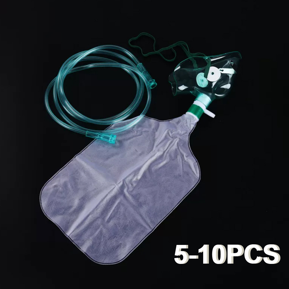 Oxygen Mask Non-Rebreather - 5-10 stuks wegwerp zuurstofmasker voor volwassenen