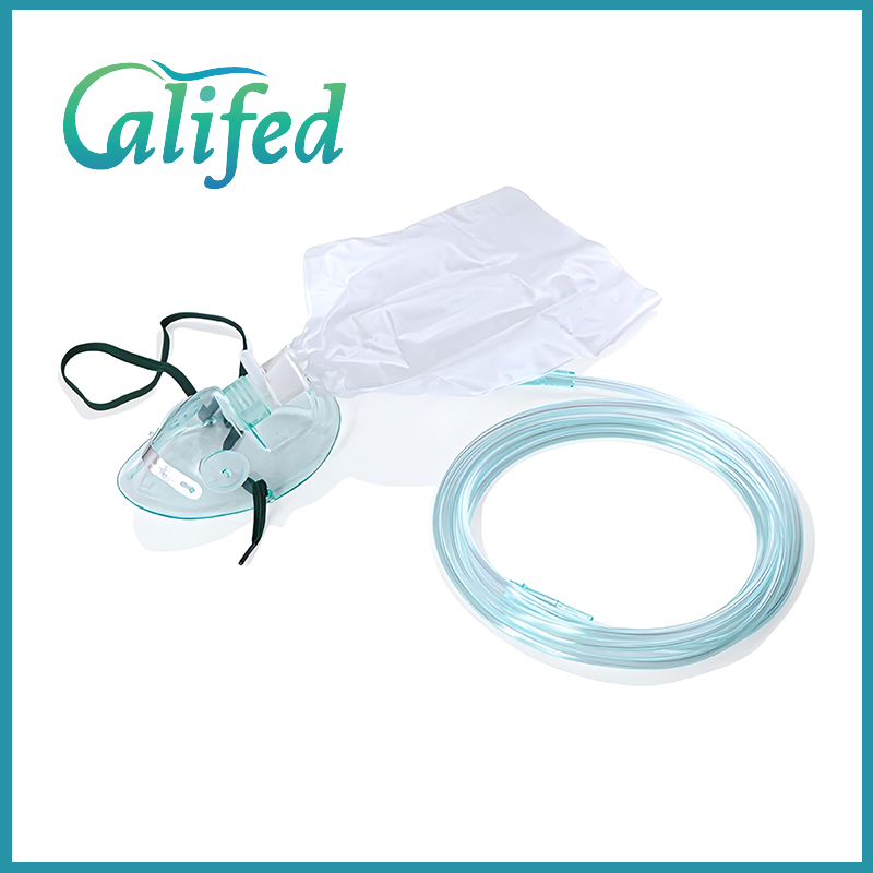 Oxygen Mask Non-Rebreather - Califed Medical Niet-herinhalerende zuurstofmasker met reservoirzak