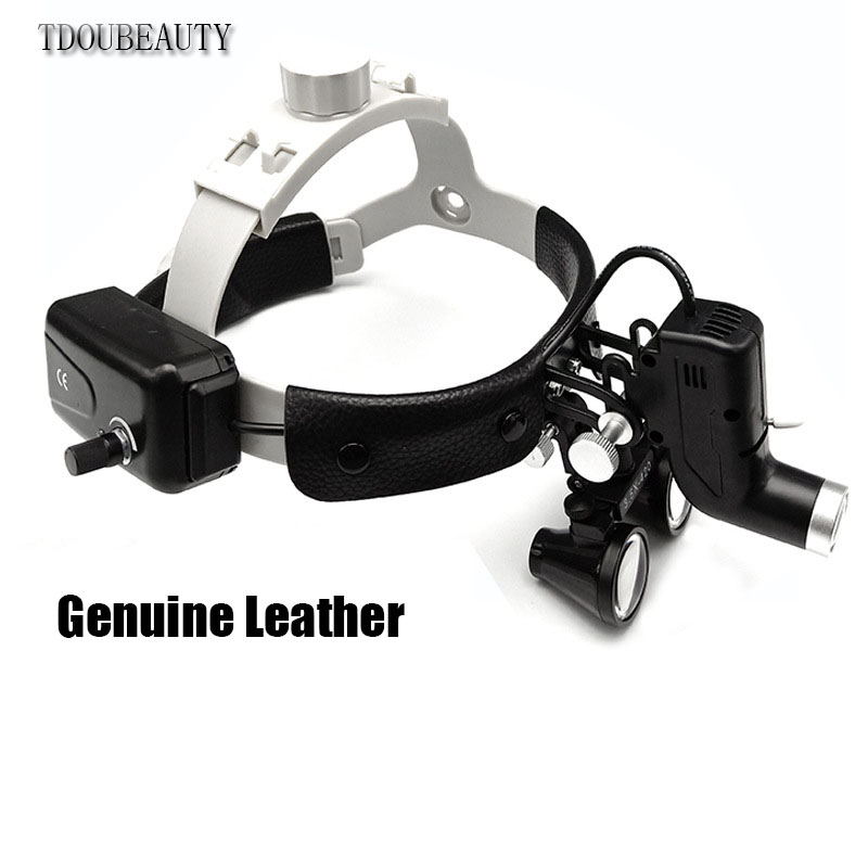 Led Medical Headlight - TDOUBEATUY 5W medische koplampvergrootglas 3,5X orale