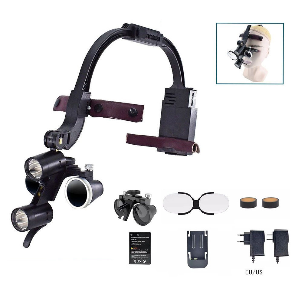 Tandheelkundige loep Vergrootg - Led Medical Headlight recensie en prijs