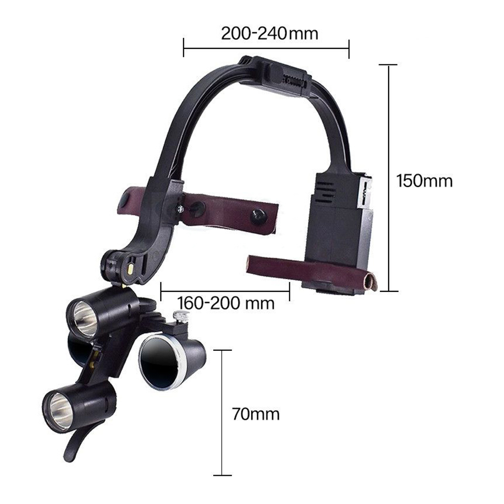 Tandheelkundige loep Vergrootg - Led Medical Headlight recensie en prijs