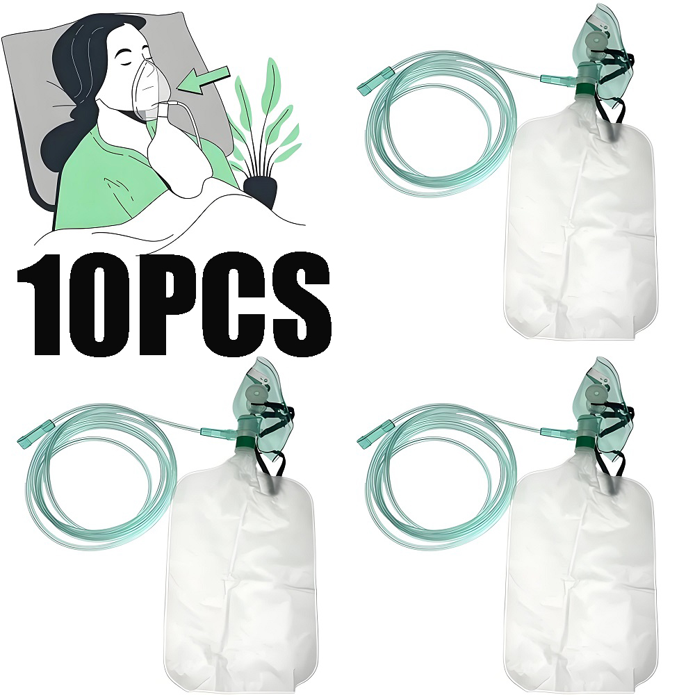 10 STKS Volwassen Non-rebreath - Oxygen Mask Non-Rebreather recensie en prijs