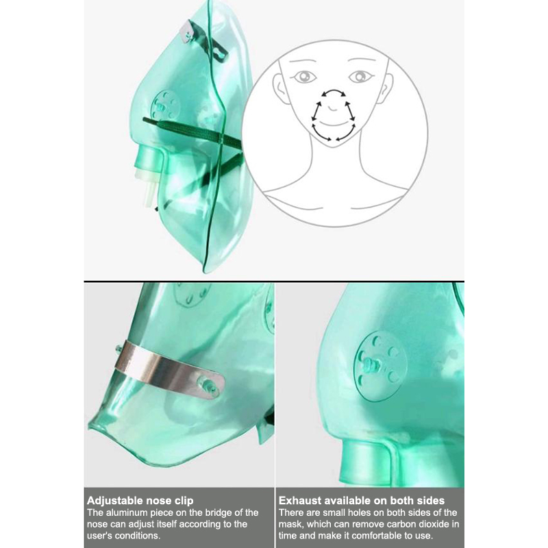 1 Stuks Volwassen/Kind Hoge Co - Oxygen Mask Non-Rebreather recensie en prijs